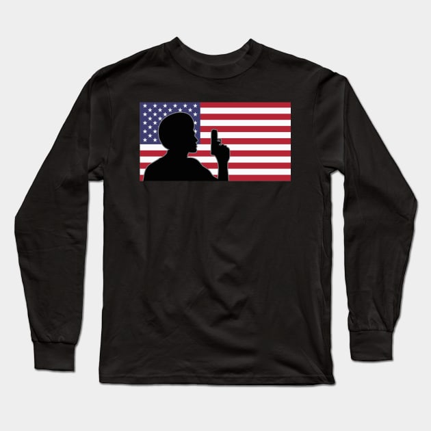 #Me2A Long Sleeve T-Shirt by Kenn Blanchard